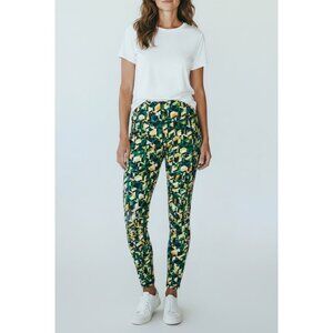 Sweaty Betty Power 7/8 Length Geometric Print Athletic Leggings Size M Multi-Col